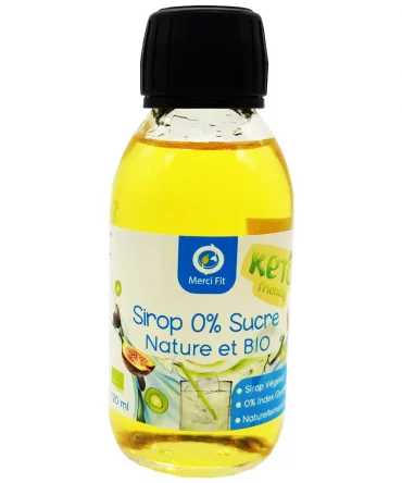 Sirop 0% Sucre Nature et BIO